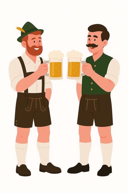 Oktoberfest festival entrance